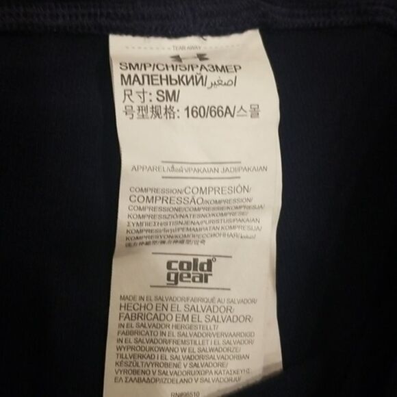 Under Armour Cold Gear Compression Women's blue and pink legging size small - Picture 8 of 8